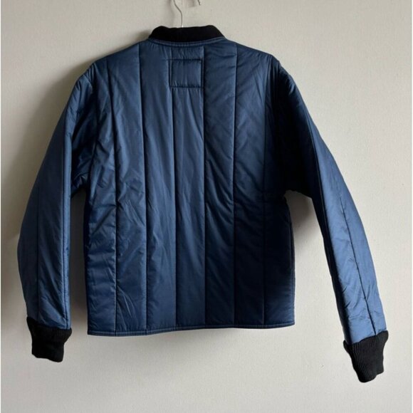 RefrigiWear Mens Cooler Wear Fiberfill Insulated Workwear Jacket Blue Size M/L - Picture 4 of 10
